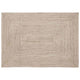 Vidaxl gebied tapijt natuurlijk en wit 140 x 200 cm jute