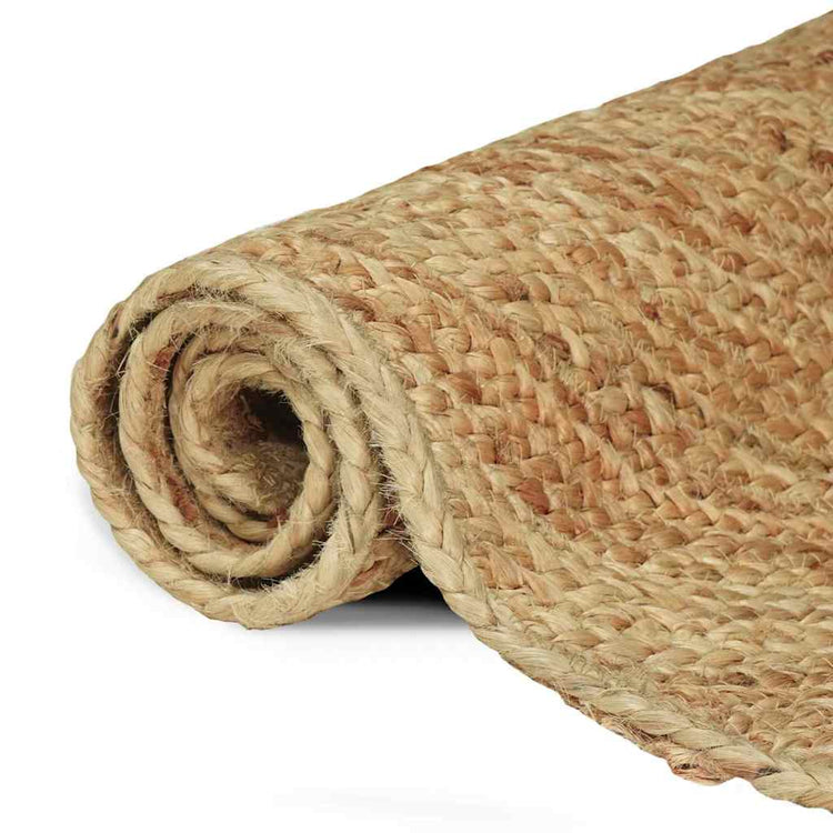 Vidaxl vloerkleden rechthoekig bruin 60 x 400 cm jute