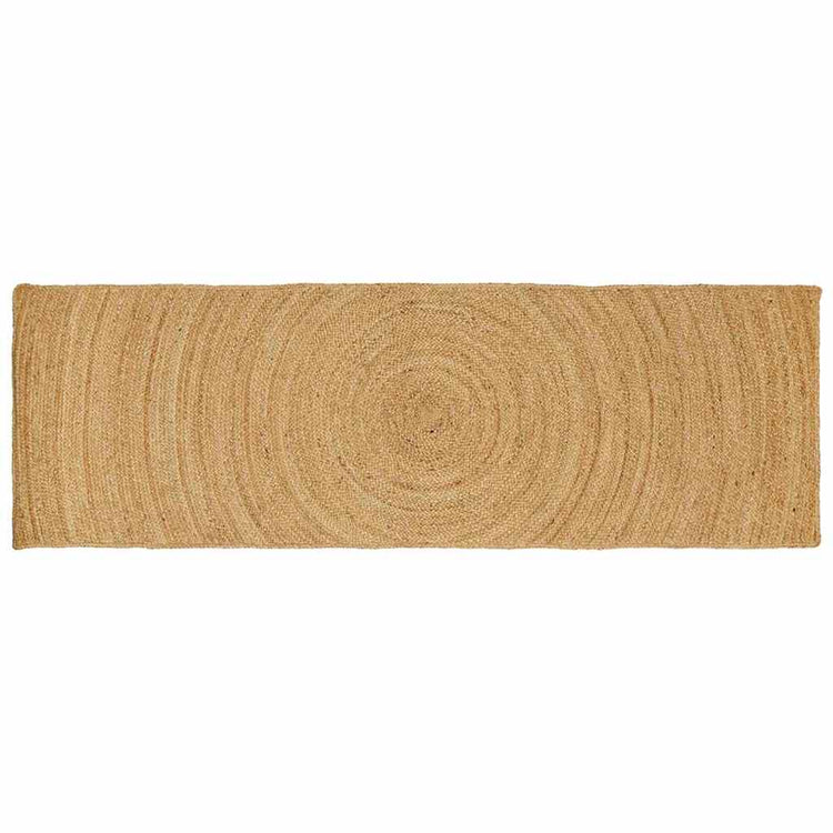 Vidaxl vloerkleden naturel 80 x 200 cm jute