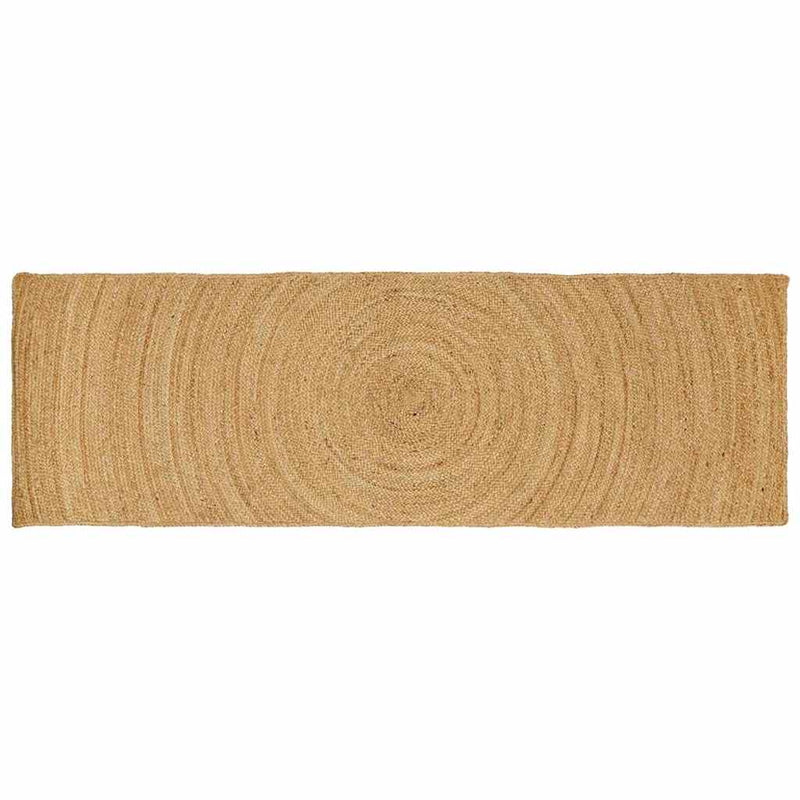Vidaxl vloerkleden rechthoekig bruin 80 x 200 cm jute