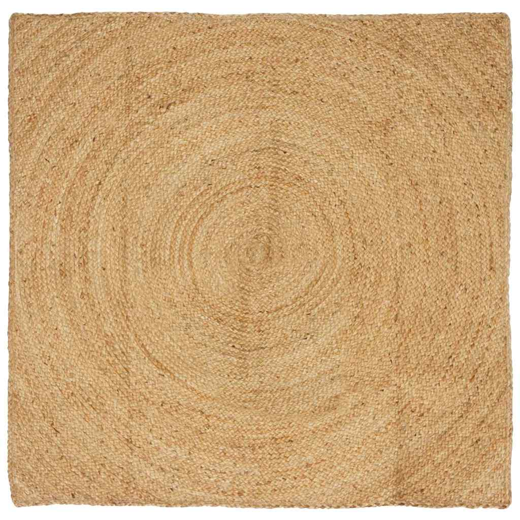 Vidaxl vloerkleden naturel 120 x 120 cm jute