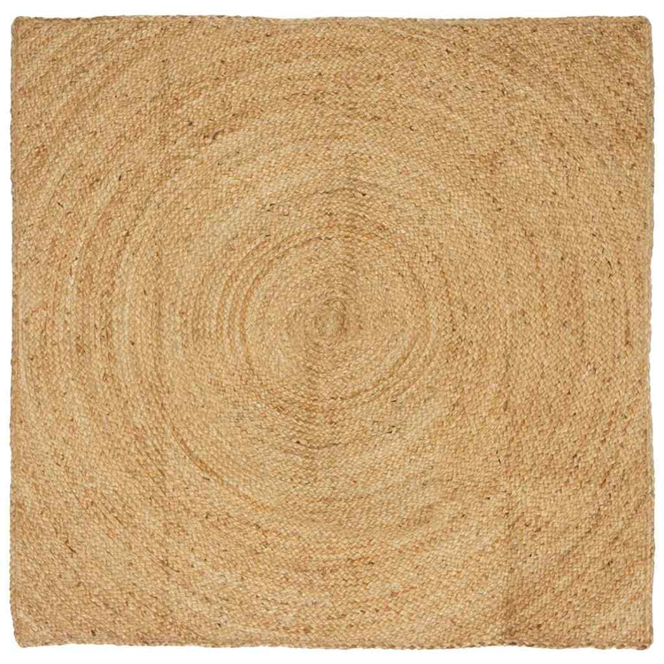 Vidaxl vloerkleden naturel 120 x 120 cm jute
