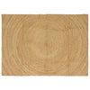 Vidaxl vloerkleden rechthoekig bruin 120 x 170 cm jute