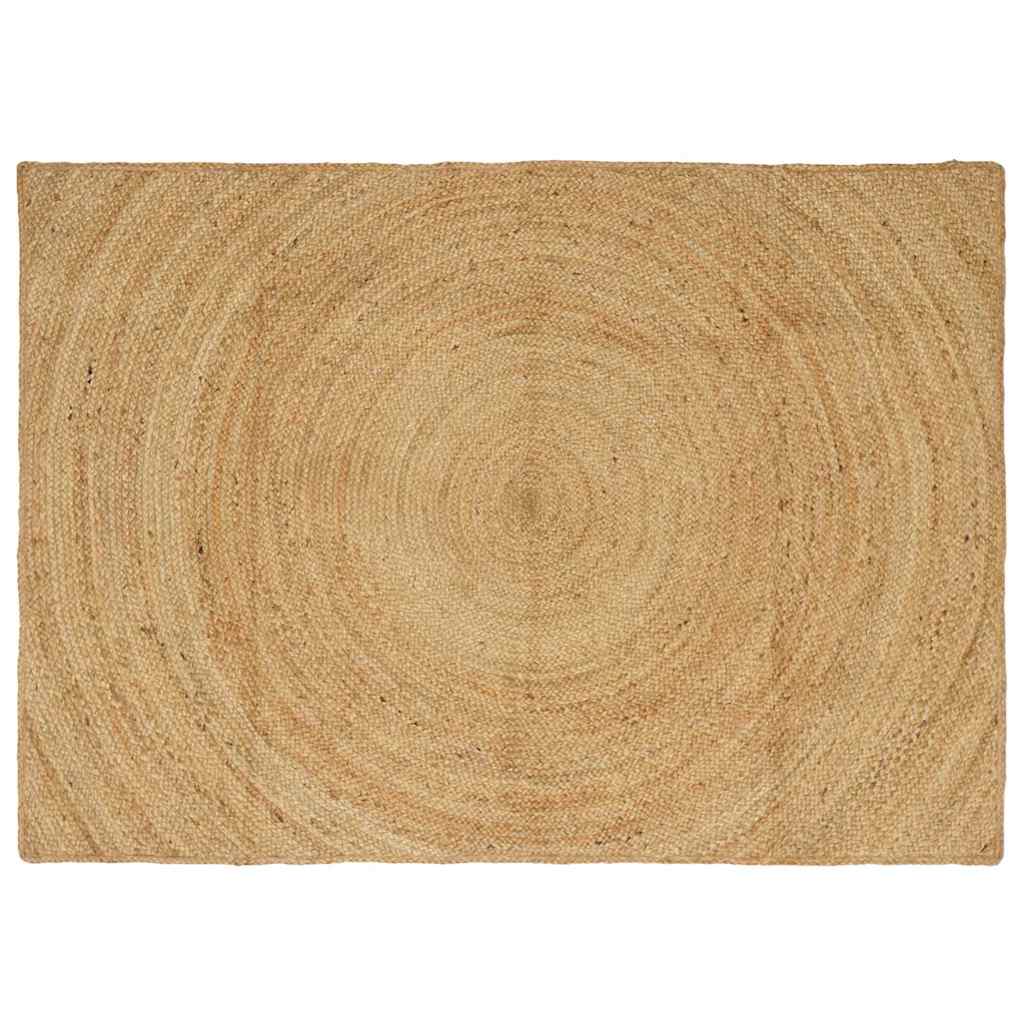 Vidaxl vloerkleden naturel 120 x 170 cm jute