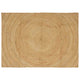Vidaxl vloerkleden naturel 120 x 170 cm jute