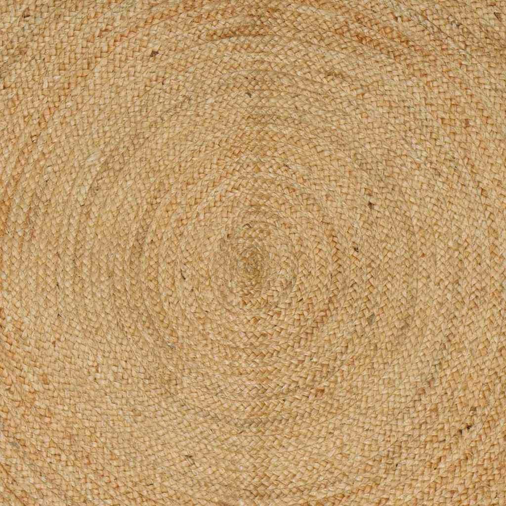 Vidaxl vloerkleden vierkant bruin 160 x 160 cm jute