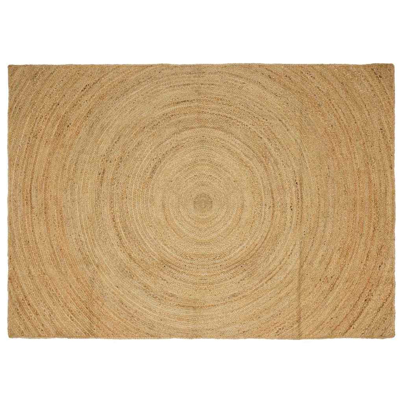 Vidaxl vloerkleden rechthoekig bruin 160 x 230 cm jute
