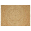 Vidaxl vloerkleden rechthoekig bruin 240 x 340 cm jute