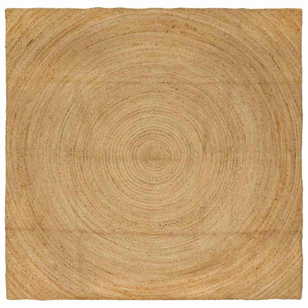 Vidaxl vloerkleden vierkant bruin 300 x 300 cm jute