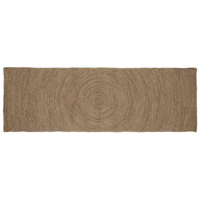 Vidaxl vloerkleden grijs 60 x 300 cm jute