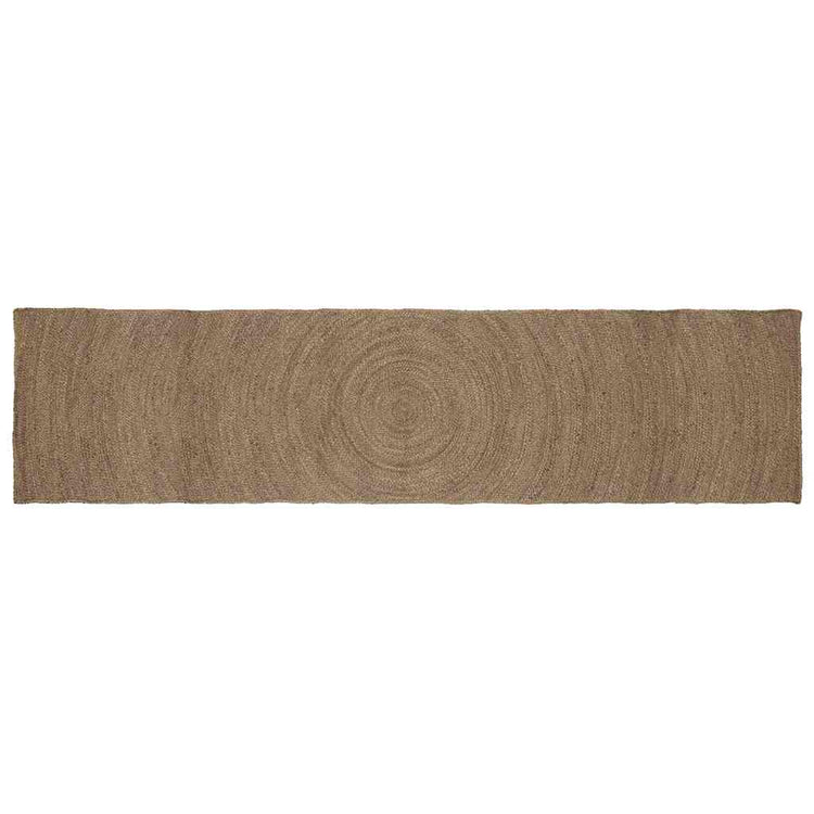 Vidaxl vloerkleden grijs 60 x 400 cm jute