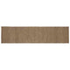 Vidaxl vloerkleden grijs 60 x 400 cm jute