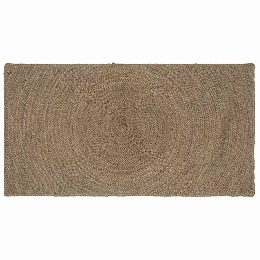 Vidaxl vloerkleden grijs 80 x 150 cm jute