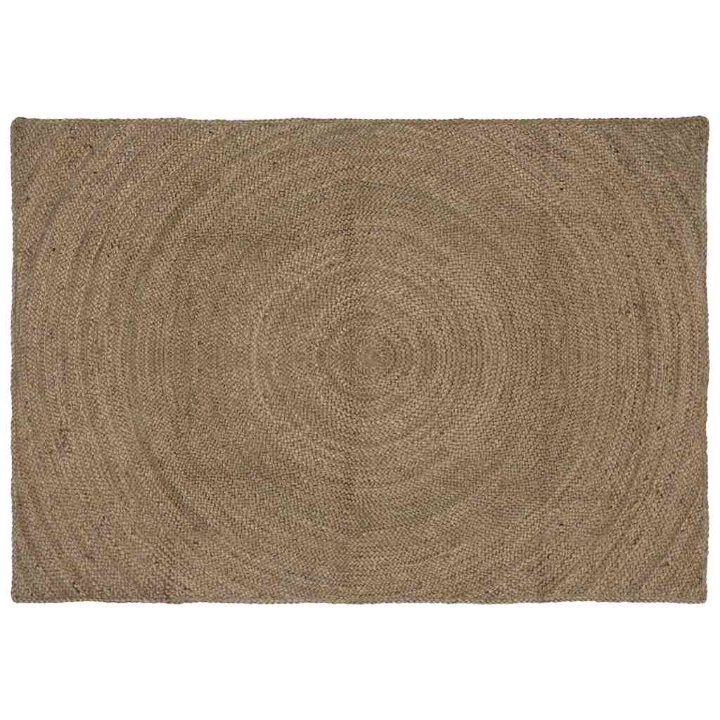 Vidaxl vloerkleden grijs 120 x 170 cm jute