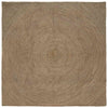 Vidaxl vloerkleden vierkant grijs 300 x 300 cm jute