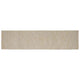 Vidaxl gebied tapijt natuurlijk en wit 60 x 400 cm jute