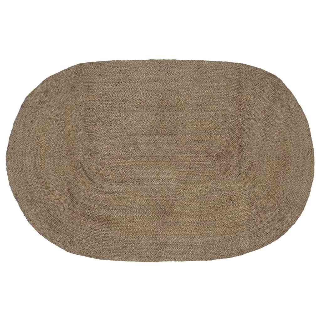 Vidaxl vloerkleden grijs 205 x 305 cm jute