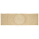 Vidaxl gebied tapijt wit 80 x 200 cm jute