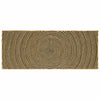 Vidaxl vloerkleed natuurlijk en zwart 80 x 200 cm jute