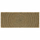 Vidaxl gebied tapijt zwart 80 x 200 cm jute