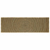 Vidaxl vloerkleed natuurlijk en zwart 80 x 250 cm jute