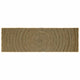 Vidaxl gebied tapijt zwart 80 x 250 cm jute