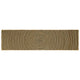 Vidaxl gebied tapijt zwart 80 x 300 cm jute