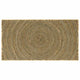 Vidaxl gebied tapijt zwart 100 x 200 cm jute