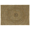 Vidaxl vloerkleed natuurlijk en zwart 140 x 200 cm jute
