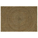 Vidaxl gebied tapijt zwart 200 x 290 cm jute