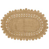 Vidaxl tapijt bruin 152 x 245 cm jute