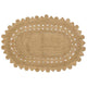 Vidaxl gebied tapijt naturel 205 x 305 cm jute