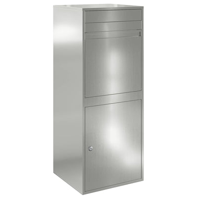 Vidaxl pakket inwerp box zilver 41 x 38 x 103 cm gegalvaniseerd staal