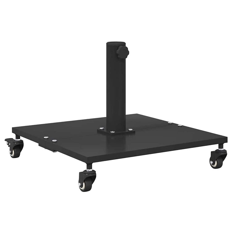 Vidaxl parasolvoet 26.8 kg zwart vierkant verstelbaar