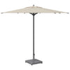 Vidaxl parasolvoet donkergrijze houtlook 45 x 45 x 31,5 cm
