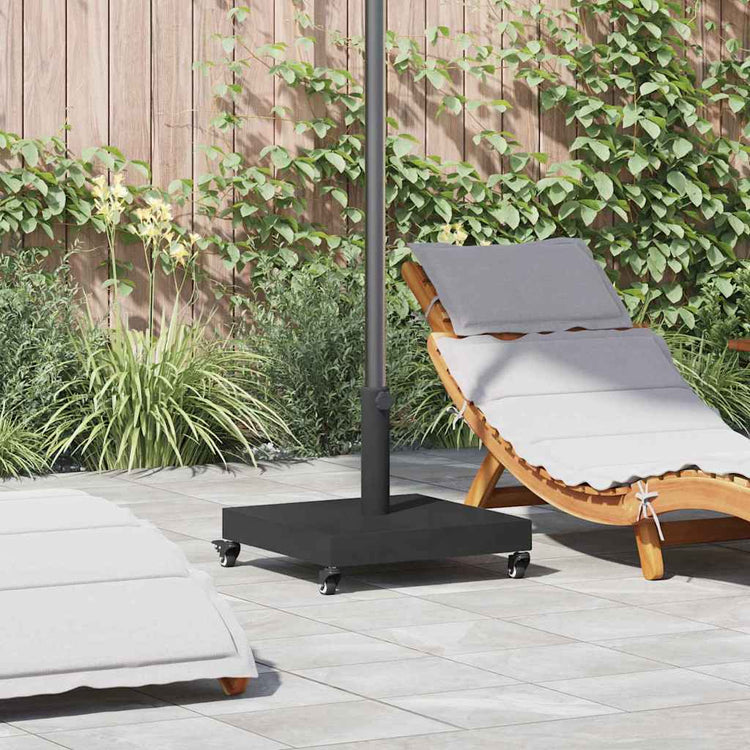 Vidaxl parasolvoet zwart 45 x 45 x 31,5 cm