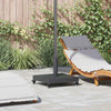 Vidaxl parasolvoet donkergrijs 45 x 45 x 31,5 cm