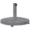 Vidaxl parasolvoet donkergrijze houtlook 48 x 48 x 32 cm