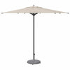 Vidaxl parasolvoet donkergrijze houtlook 48 x 48 x 32 cm