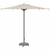 Vidaxl parasolvoet donkergrijze houtlook 48 x 48 x 32 cm