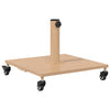 Vidaxl parasolvoet licht hout 45 x 45 x 31,5 cm