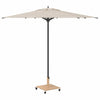 Vidaxl parasolvoet licht hout 45 x 45 x 31,5 cm