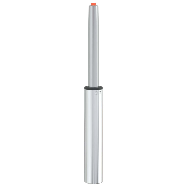 Vidaxl kantoorstoel gascilinder chroom 318-473 mm ijzer