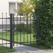 Vidaxl hekpoort boxtel 103 x 150 cm gepoedercoat staal vergrendelbaar - afbeelding 1