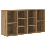 Vidaxl schoenenbank 103 x 30 x 54,5 cm bewerkt hout artisanaal eiken - afbeelding 2