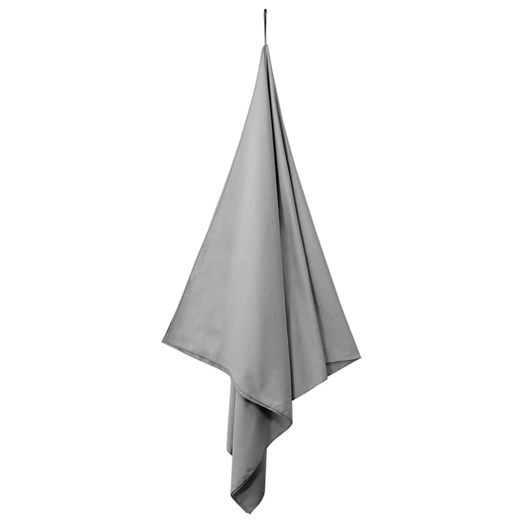 Vidaxl sporthanddoeken 2 st donkergrijs 200 x 100 cm