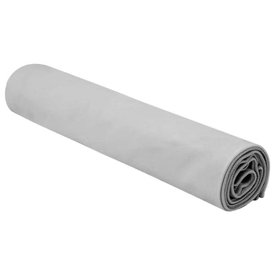 Vidaxl sporthanddoeken 2 st grijs 140 x 70 cm