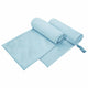 Vidaxl sporthanddoeken 2 st blauw 200 x 100 cm