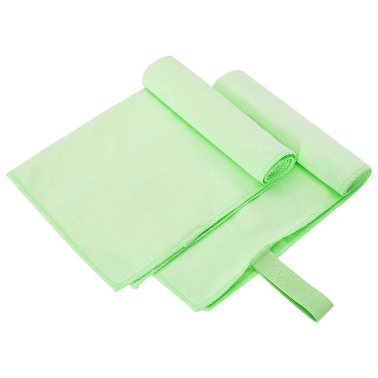 Vidaxl sporthanddoeken 2 st groen 50 x 30 cm