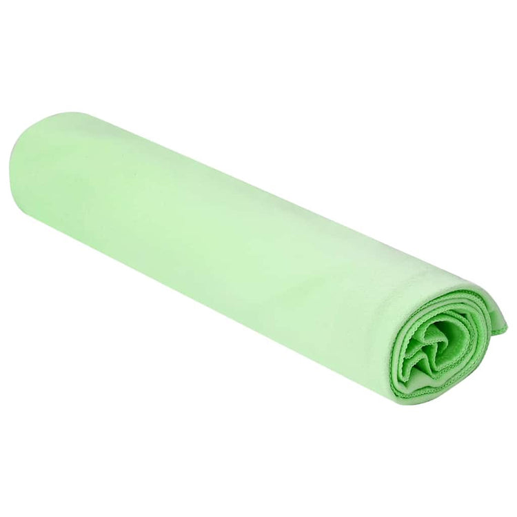 Vidaxl sporthanddoeken 2 st groen 100 x 50 cm polyester en polyamide